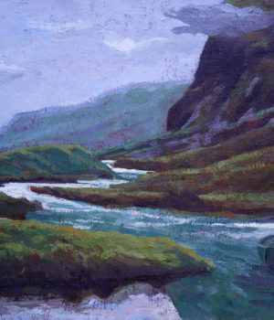 39. The Boat, Loch Scourst (Harris)