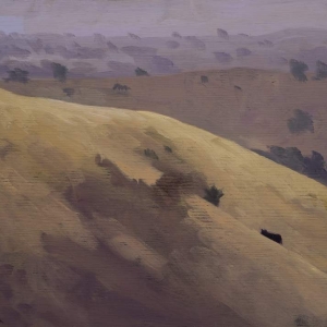 Smokey-hills-with-lone-angus-18 x 25 2020